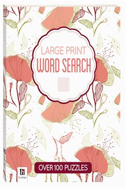 Large Print Word Search (Peach) - MPHOnline.com