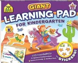School Zone Giant Learning Pad For Kindergarten Ages 4-6 - MPHOnline.com