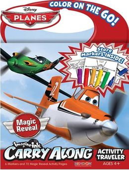 Disney Planes Imagine Ink Carry Along Activity Traveler - MPHOnline.com