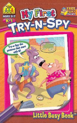 My First Try-N-Spy Little Busy Book - MPHOnline.com