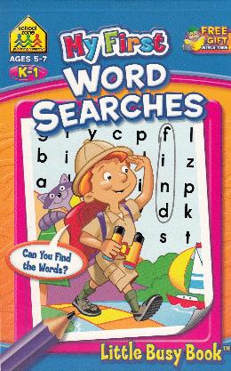 My First Word Searches Little Busy Book - MPHOnline.com