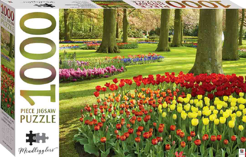 Tulip In Keukenhof Garden 1000 Piece Jigsaw - MPHOnline.com