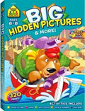 School Zone Big Hidden Pictures & More! (Ages 6-8) - MPHOnline.com