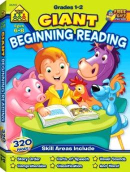 School Zone Giant Beginning Reading (Age 6-8) - MPHOnline.com