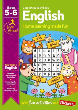 Leap Ahead Workbook English Ages 5-6 - MPHOnline.com