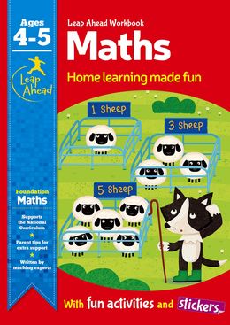 Leap Ahead Workbook Maths Ages 4-5 - MPHOnline.com