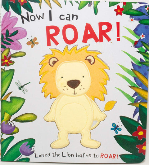 Touch & Feel Character Book - Now I Can Roar! - MPHOnline.com