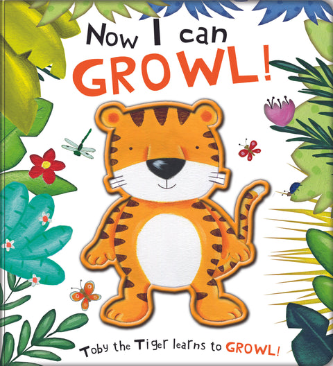 Touch & Feel Character Book - Now I Can Growl! - MPHOnline.com