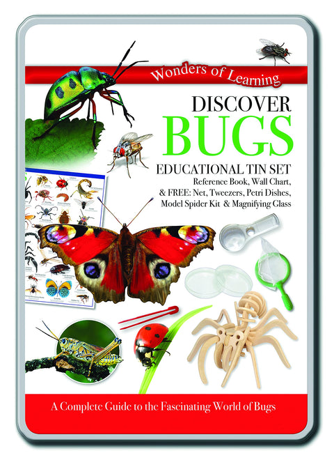 Wonders of Learning: Discover Bugs (Educational Tin Set) - MPHOnline.com