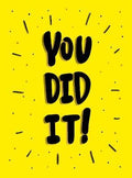 You Did It! - MPHOnline.com