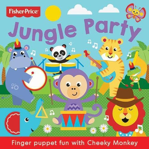 Jungle Party -Finger Puppet Fun with Cheeky Monkey - MPHOnline.com