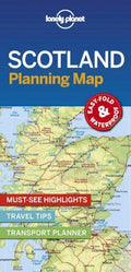 Lonely Planet Scotland Planning Map - MPHOnline.com