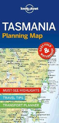 Lonely Planet Tasmania Planning Map - MPHOnline.com