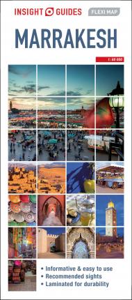 Insight Guides Flexi Map Marrakesh - MPHOnline.com