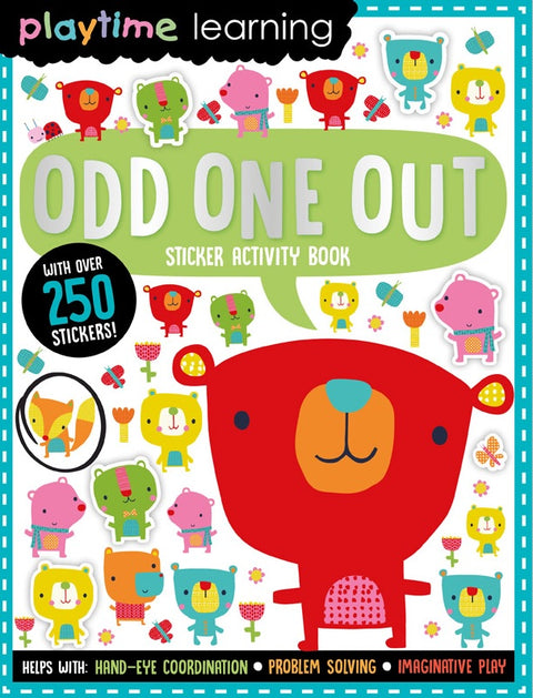 Playtime Learning Odd One Out Sticker Activity Book - MPHOnline.com