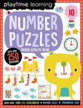 Playtime Learning Number Puzzles Sticker Activity Book - MPHOnline.com