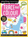 Playtime Learning Trace and Colour Sticker Activity Book - MPHOnline.com