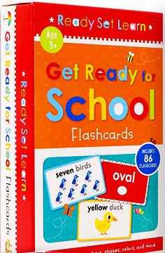 Ready Set Learn: Get Ready For School Flash Cards - MPHOnline.com