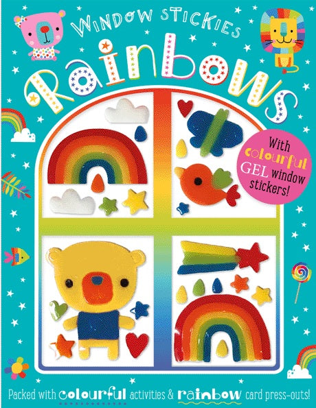 Window Stickies Rainbows - MPHOnline.com