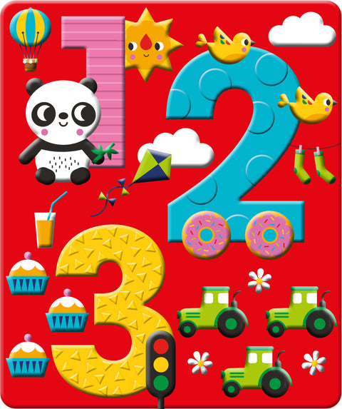 123 (Soft PVC Cover Board Book With Flaps) - MPHOnline.com