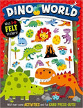 Felt Stickers Dino World Activity Book - MPHOnline.com