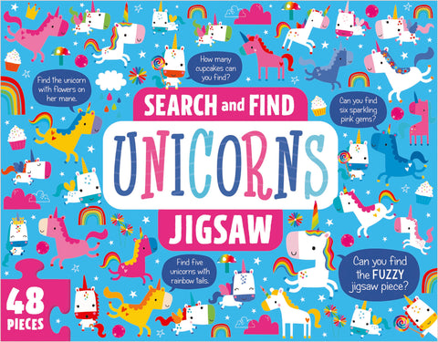 Search and Find Unicorns Jigsaw - MPHOnline.com