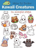 How to Draw: Kawaii Creatures - In Simple Steps - MPHOnline.com