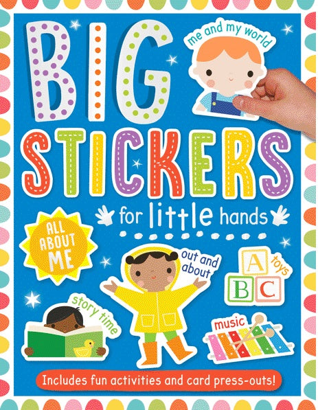 Big Stickers for Little Hands All About Me - MPHOnline.com