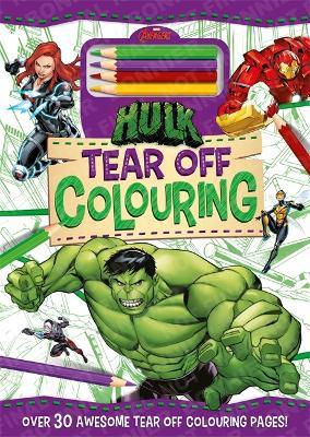 Marvel Hulk Tear Off Colouring - MPHOnline.com