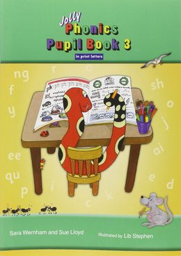 JOLLY PHONICS PUPIL BOOK 3 (COLOUR EDITION) IN PRINT LETTERS - MPHOnline.com