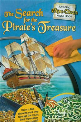 Wipe-Clean Mazes Book: Pirate's Treasure - MPHOnline.com