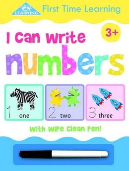 I Can Write Numbers: Wipe Clean - MPHOnline.com