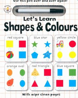 Wipe Clean: Let`s Learn Shapes & Colours - MPHOnline.com