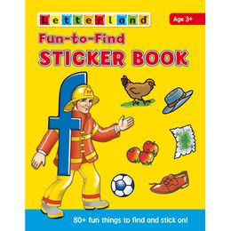 Fun-to-Find Sticker Book Age 3+ - MPHOnline.com