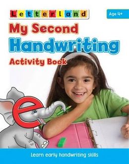 My Second Handwriting Activity Book Age 4+ - MPHOnline.com