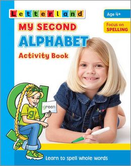 My Second Alphabet Activity Book Age 4+ - MPHOnline.com