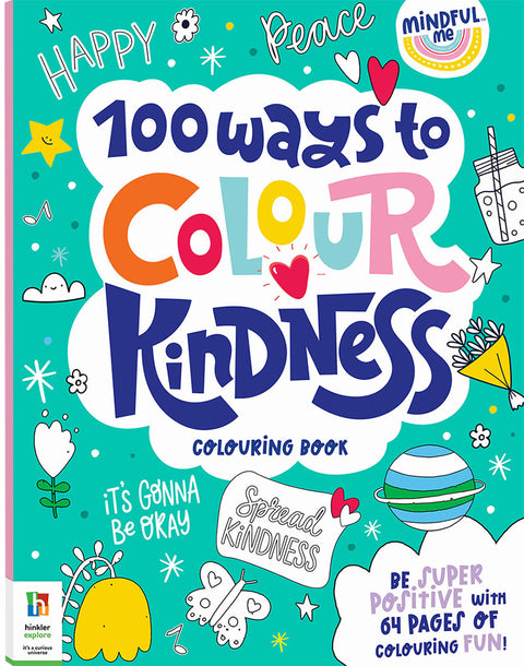 Mindful Me: 100 Ways to Colour Kindness - MPHOnline.com