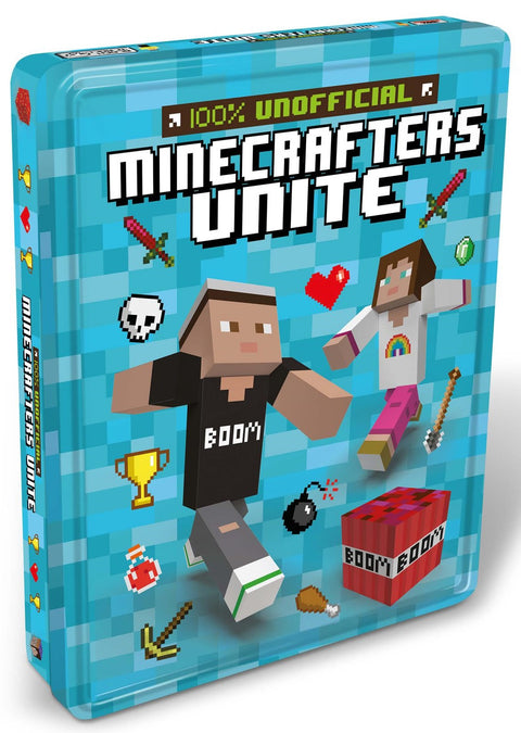 100% Unofficial Minecrafters Unite Tin of Books - MPHOnline.com