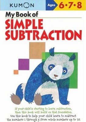 Kumon Workbooks My Book Of Simple Subtraction Ages 6 7 8 - MPHOnline.com