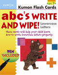 Kumon Flash Card's ABC's Write and Wipe! Lowercase letter - MPHOnline.com