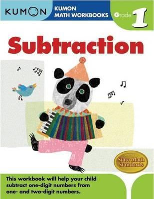 Kumon Math Workbooks Grade 1 Subtraction - MPHOnline.com