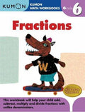 Kumon Math Workbooks Grade 6 Fractions - MPHOnline.com