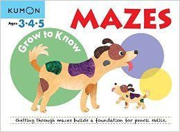 Grow To Know Mazes Ages 3 4 5 - MPHOnline.com