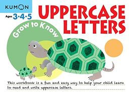 Grow To Know Uppercase Letters Ages 3 4 5 - MPHOnline.com
