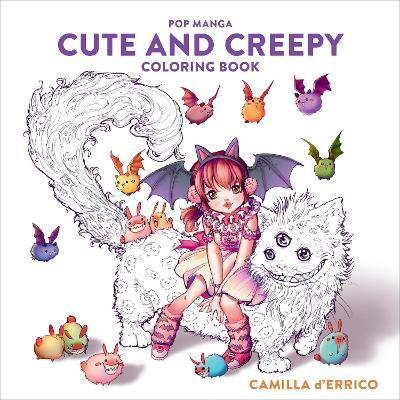 Pop Manga Cute and Creepy Coloring Book - MPHOnline.com