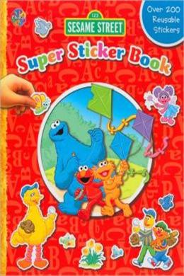 123 Sesame Street (Super Sticker Book) - MPHOnline.com