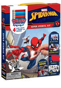 Drawmaster - Marvel Spider-Man Super Stencil Kit - MPHOnline.com