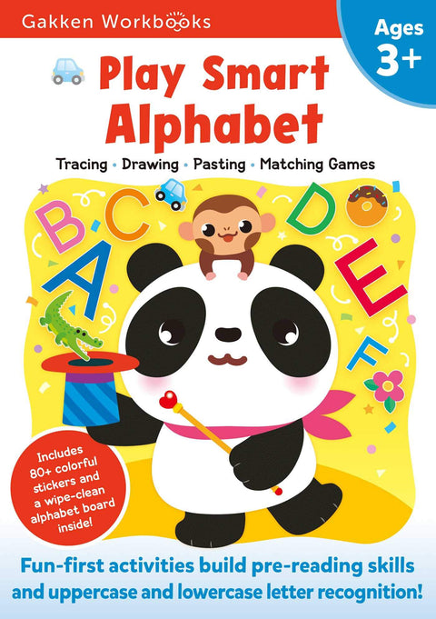 Play Smart Alphabet Ages 3+: At-home Activity Workbook - MPHOnline.com