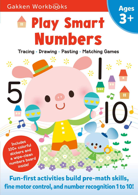 Play Smart Numbers Age 3+: At-home Activity Workbook - MPHOnline.com