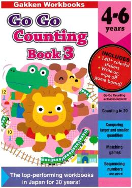 GO GO SERIES: COUNTING BOOK 3 (4-6 YEARS) - MPHOnline.com